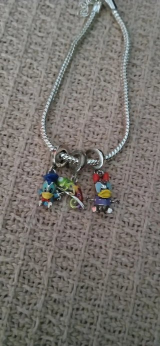 Pulsera Pandora con 3 Charms
