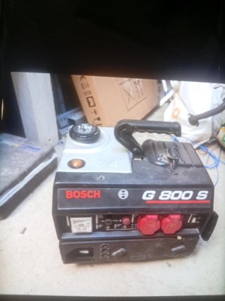 Generador Bosch G 800 S silencioso