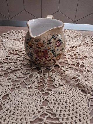 Caraffa in ceramica artigianale Fumanti Gubbio