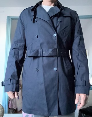 Trench Coat Izac Azul