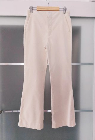 Pantalón Miniflare Massimo Dutti Beige Talla 36