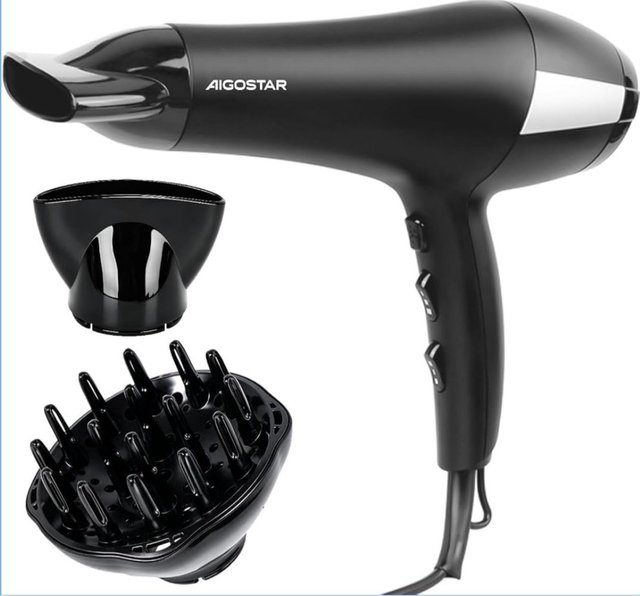Secador de Pelo Aigostar 2400W Iónico