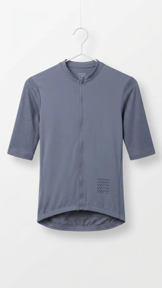 Maillot de Ciclismo Gris-Violeta YKYWBIKE talla XS