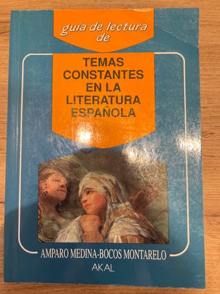 Temas constantes en la literatura española