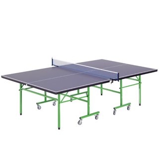 Mesa de Ping Pong Plegable Interior con 8 Ruedas 1