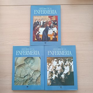 Historia de la enfermería. 3 volúmenes