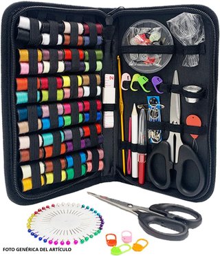 Kit de Costura 160 Piezas con Estuche