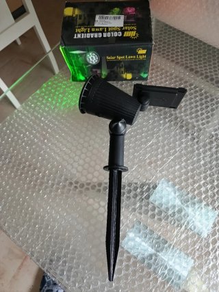 Luz LED Solar para Exterior