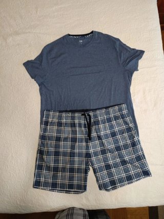 Pijama de Verano Hombre C&A Azul