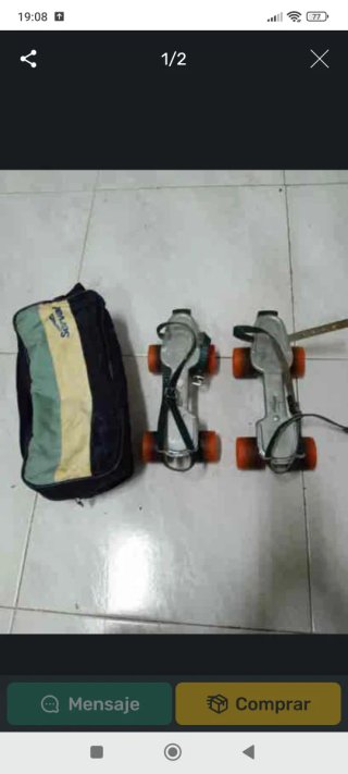 Patines clásicos con bolsa de transporte