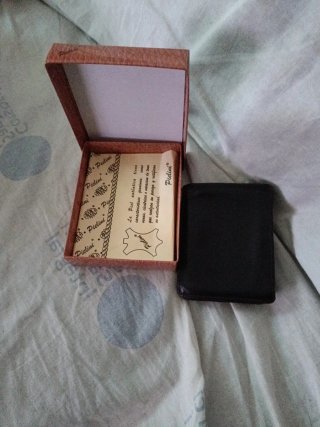 Cartera de Piel Pielini Negra