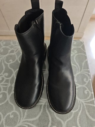 Botines Negros Zara Talla 36