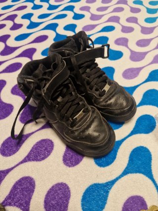 Zapatillas Nike tipo bota negras