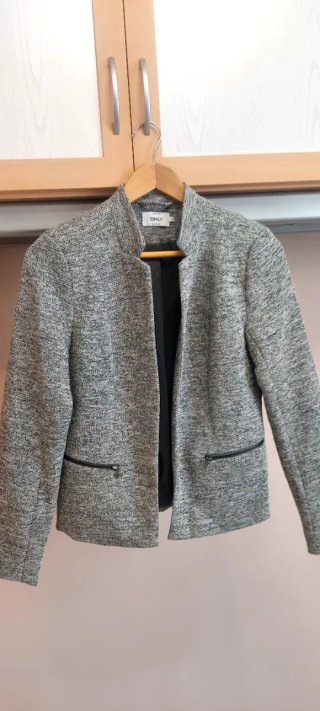 Chaqueta Gris Jaspeado ONLY