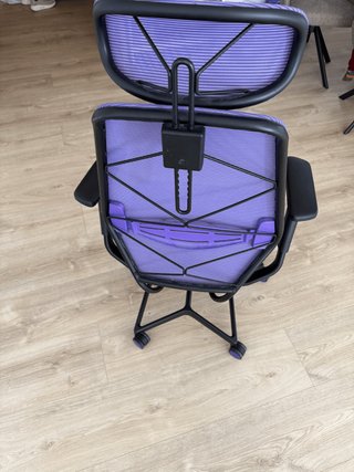 Silla de escritorio IKEA STYRSPEL Morado