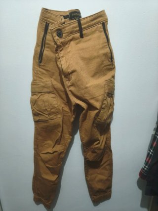 Pantalón Cargo SikSilk Beige