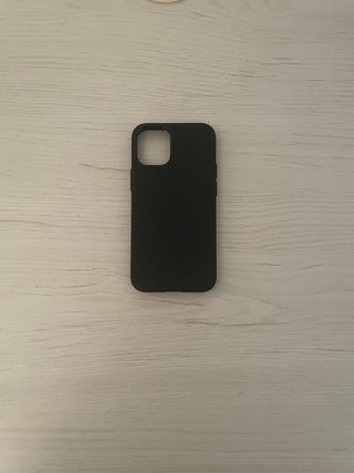 Cover nera opaca per iPhone 12 Mini