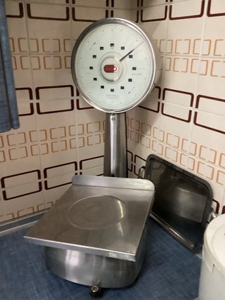 Báscula de Peso Antigua
