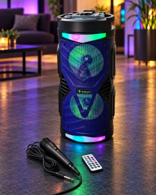 Altavoz Bluetooth Karaoke NewRixing con Micro