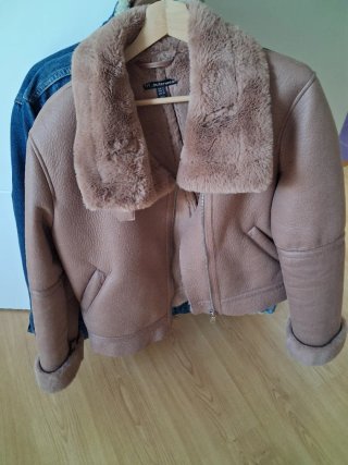 Abrigo TRF Outerwear Rosado Talla S