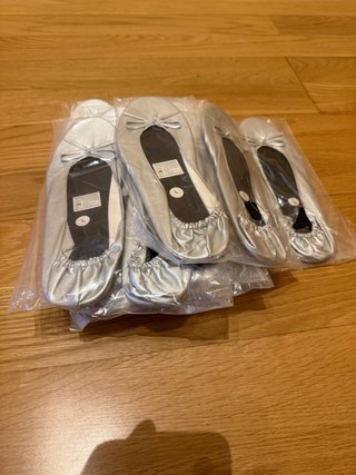 Pack 24 pares Bailarinas Plegables para Boda