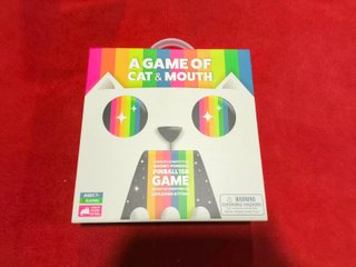 Juego de mesa A Game of Cat & Mouth