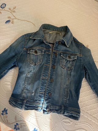 Chaqueta vaquera azul