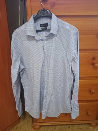 Camisa Massimo Dutti Azul