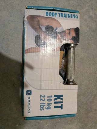 Kit de Mancuernas Domyos 10 kg