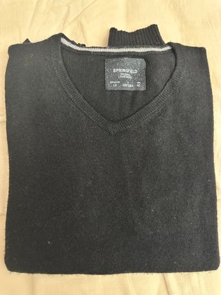 Jersey Springfield Negro Talla L