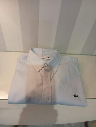 Camisa Lacoste Azul Talla L