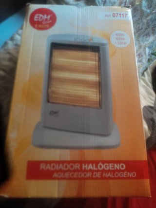 Radiador Halógeno EDM 1200W