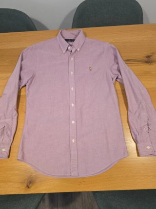 Camisa Ralph Lauren Slim Fit Morada Talla M