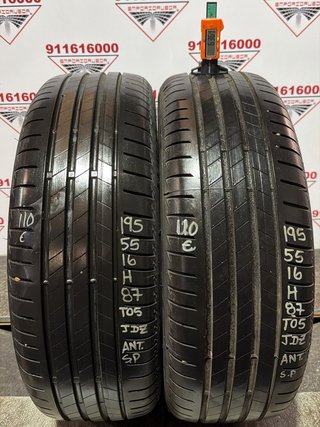 -195 55 16 H BRIDGESTONE RUEDA SEMINUEVA OFERTA