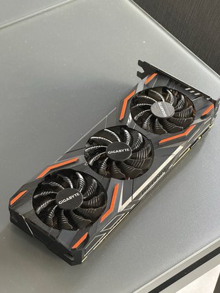 Tarjeta Gráfica  GTX 1080 Gigabyte