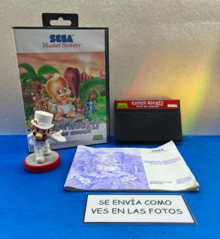JUEGO MASTER SYSTEM CHUCK ROCK II SON OF CHUCK