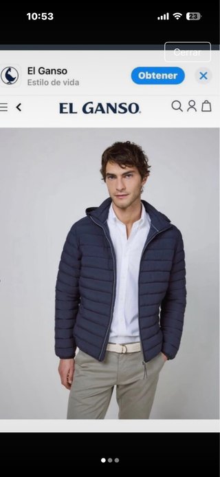 Chaqueta de plumas El Ganso