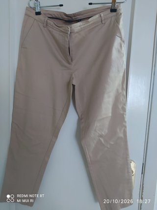 Pantalón Tobillero Kiabi Beige T.40