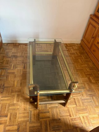 Mesa auxiliar de centro vintage