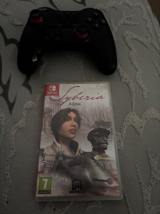 Juego Syberia y Mando para Nintendo Switch