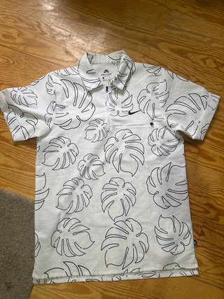 Camisa Polo Nike Dri-FIT Estampada Talla S