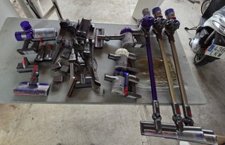 Lote Repuestos y Accesorios Dyson,Cuerpos, Tubos..