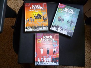 Colección 3 DVD Rock Legends