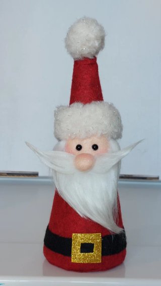 Babbo Natale decorativo 23 cm