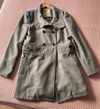 Abrigo de paño, Pull&Bear, Talla L.
