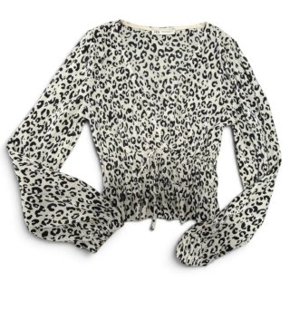 Camisa Zara Estampado Animal