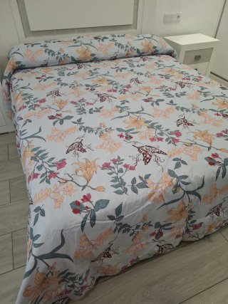 Colcha Reversible Estampada