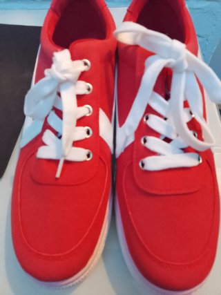 Zapatillas Hotspot Plataforma Rojas