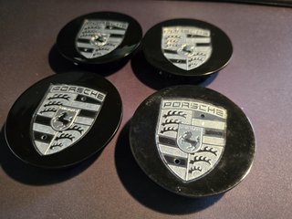Set 4 Tapas de Llanta Porsche Originales