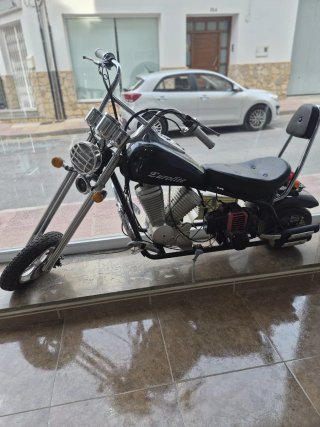 Mini Moto Estilo Chopper Eurolite